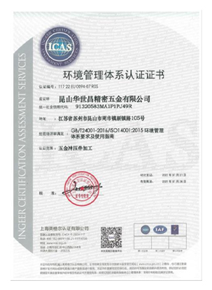 ISO4001:2015环境管理体系认证